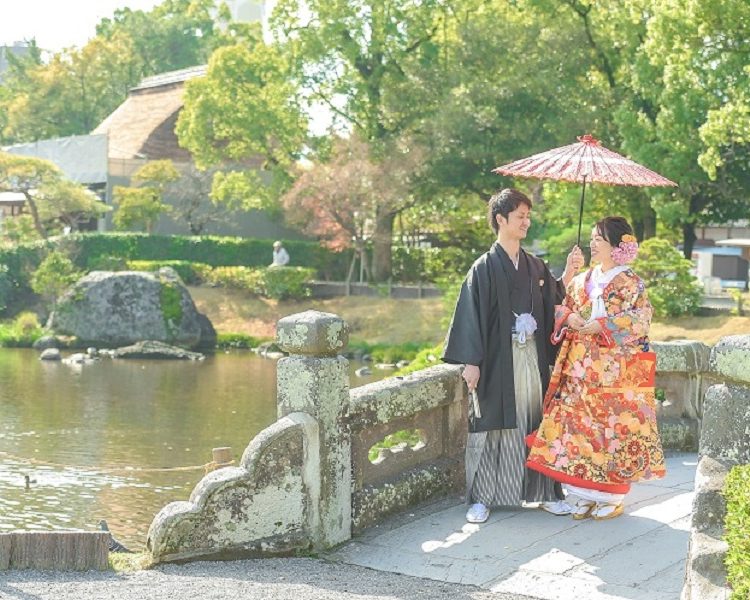 熊本の和装前撮り｜熊本の前撮り・フォトウエディングはTHE WEDDING TOWN