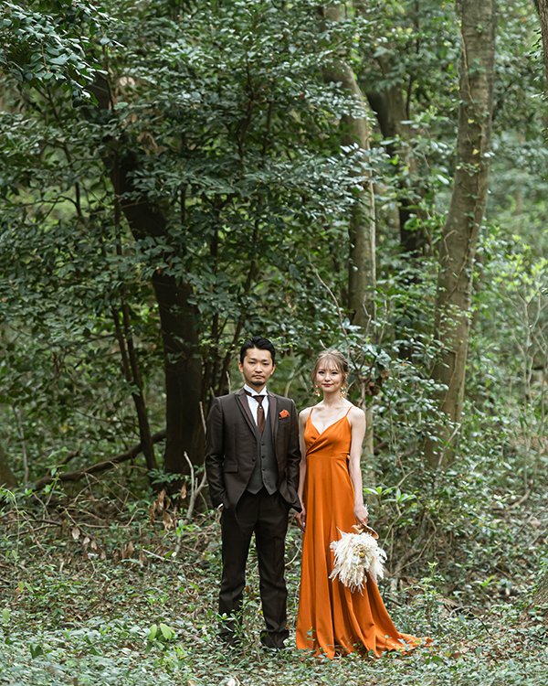 前撮り 福岡・熊本】森の中でテラコッタ | 前撮り・フォトウェディング  